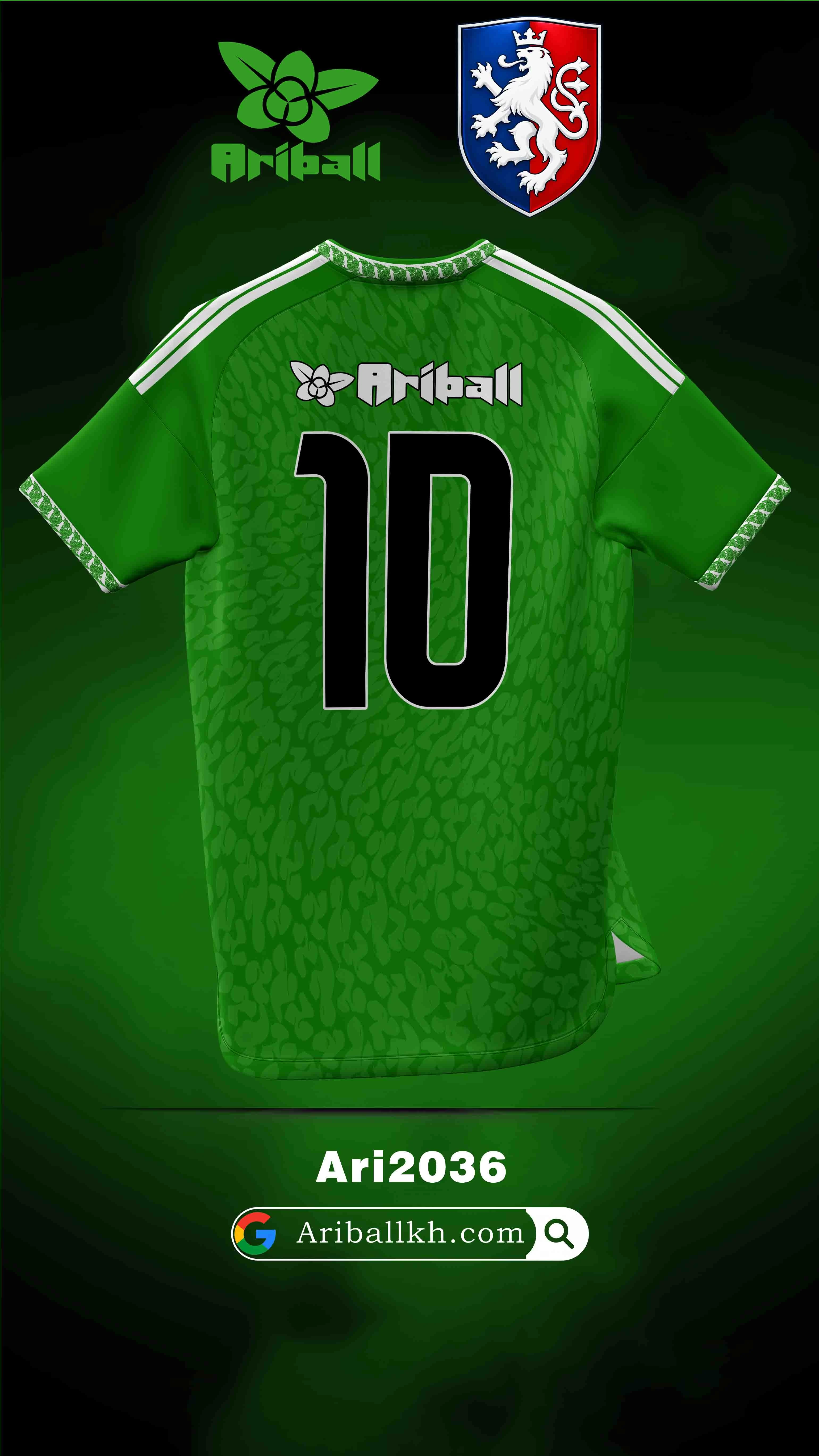 ARIBALL ARI2036 football jersey back