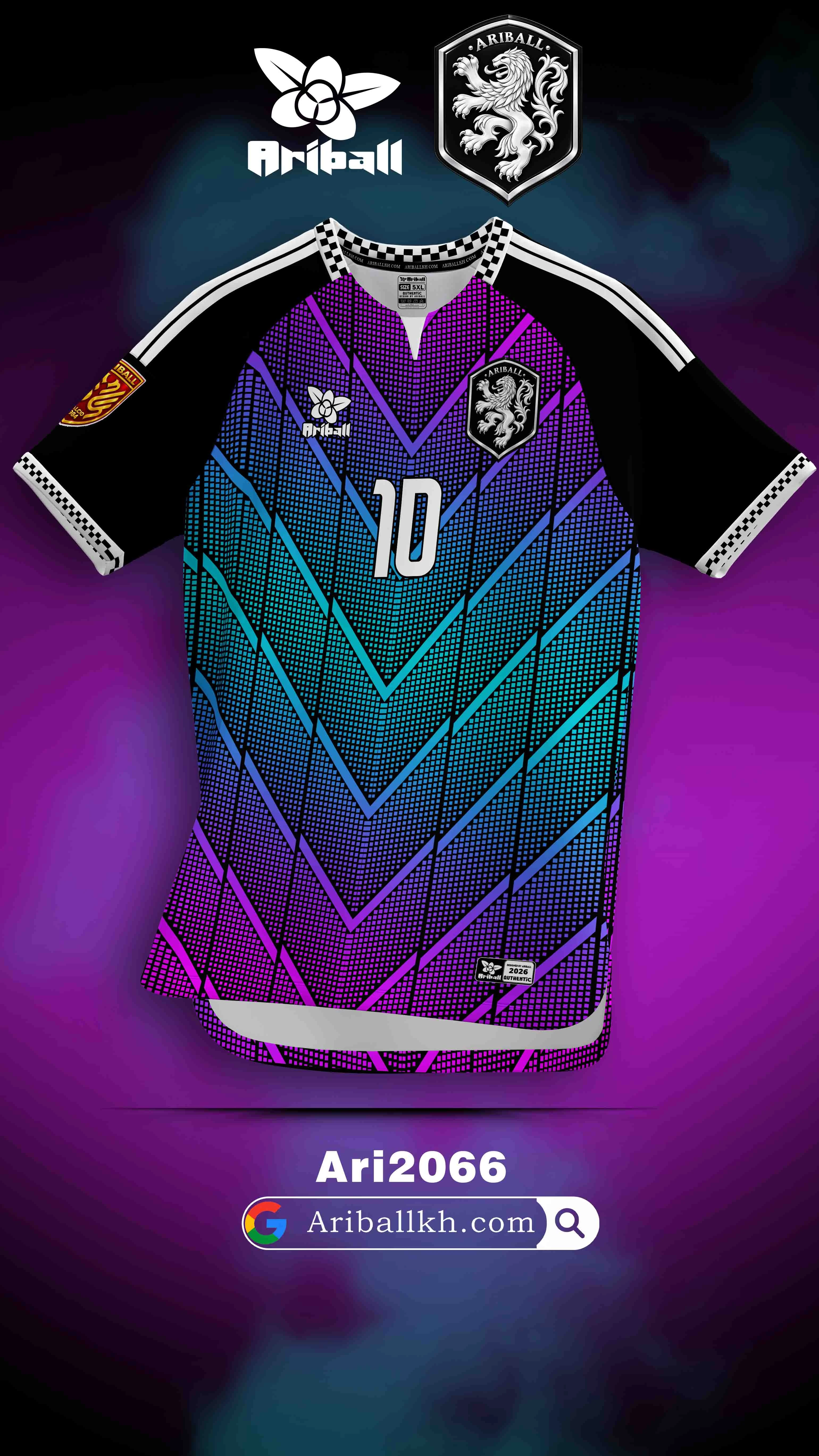 ARIBALL ARI2066 football jersey front