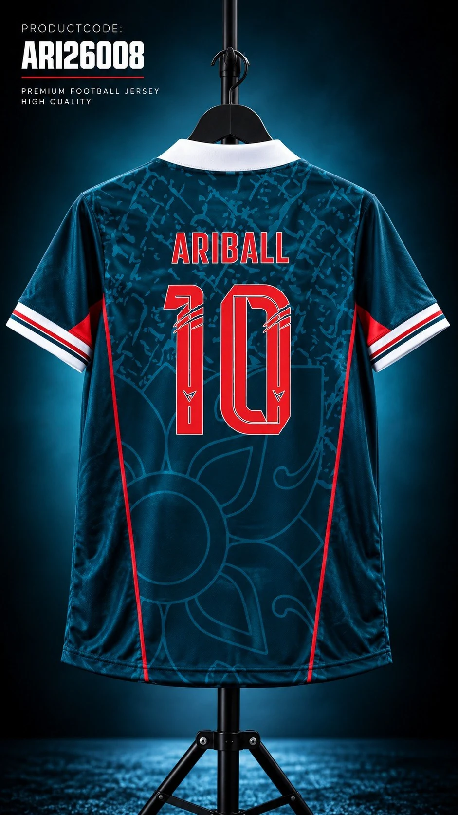 ARIBALL ARI26008 football jersey back