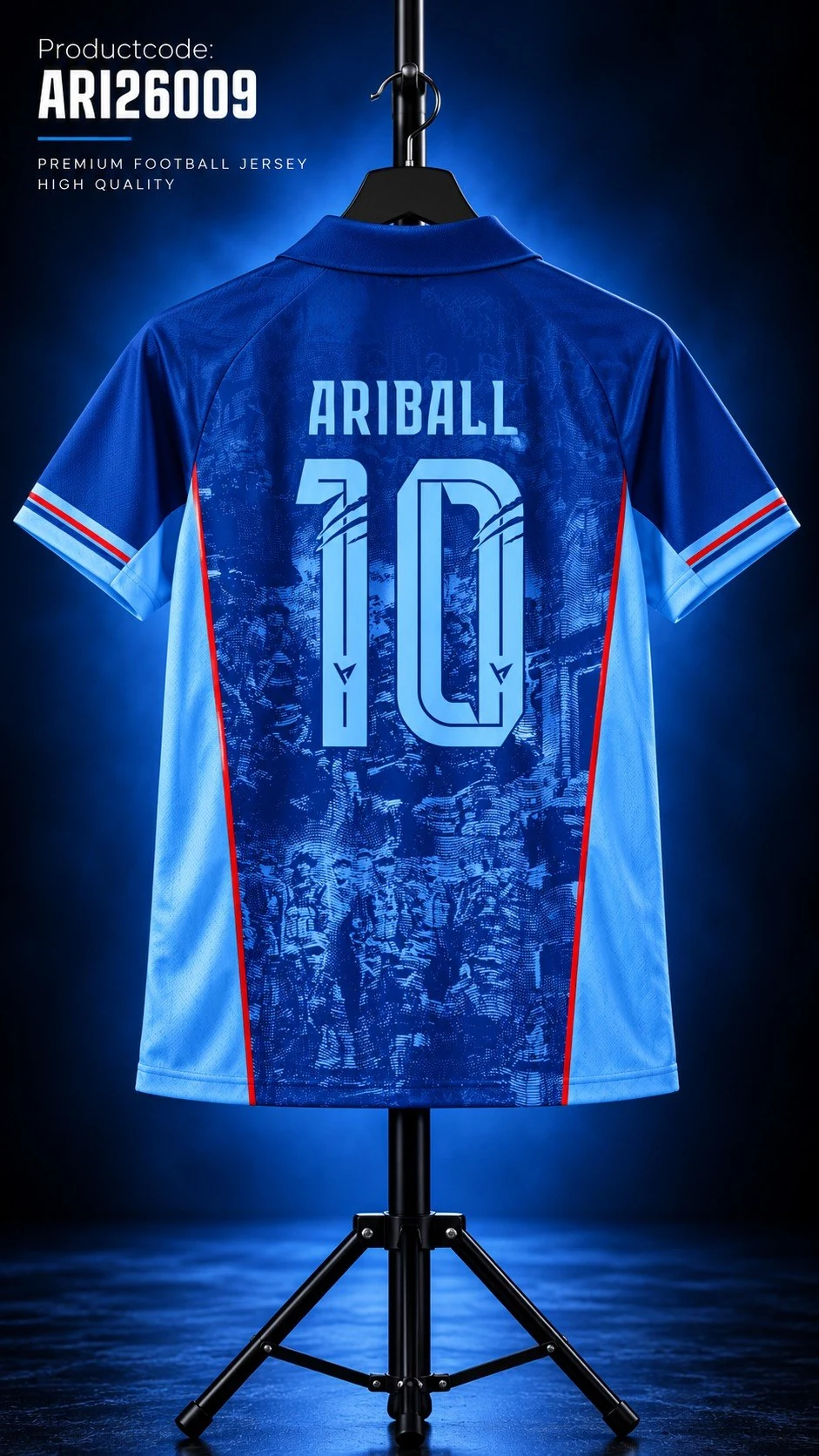 ARIBALL ARI26009 football jersey back