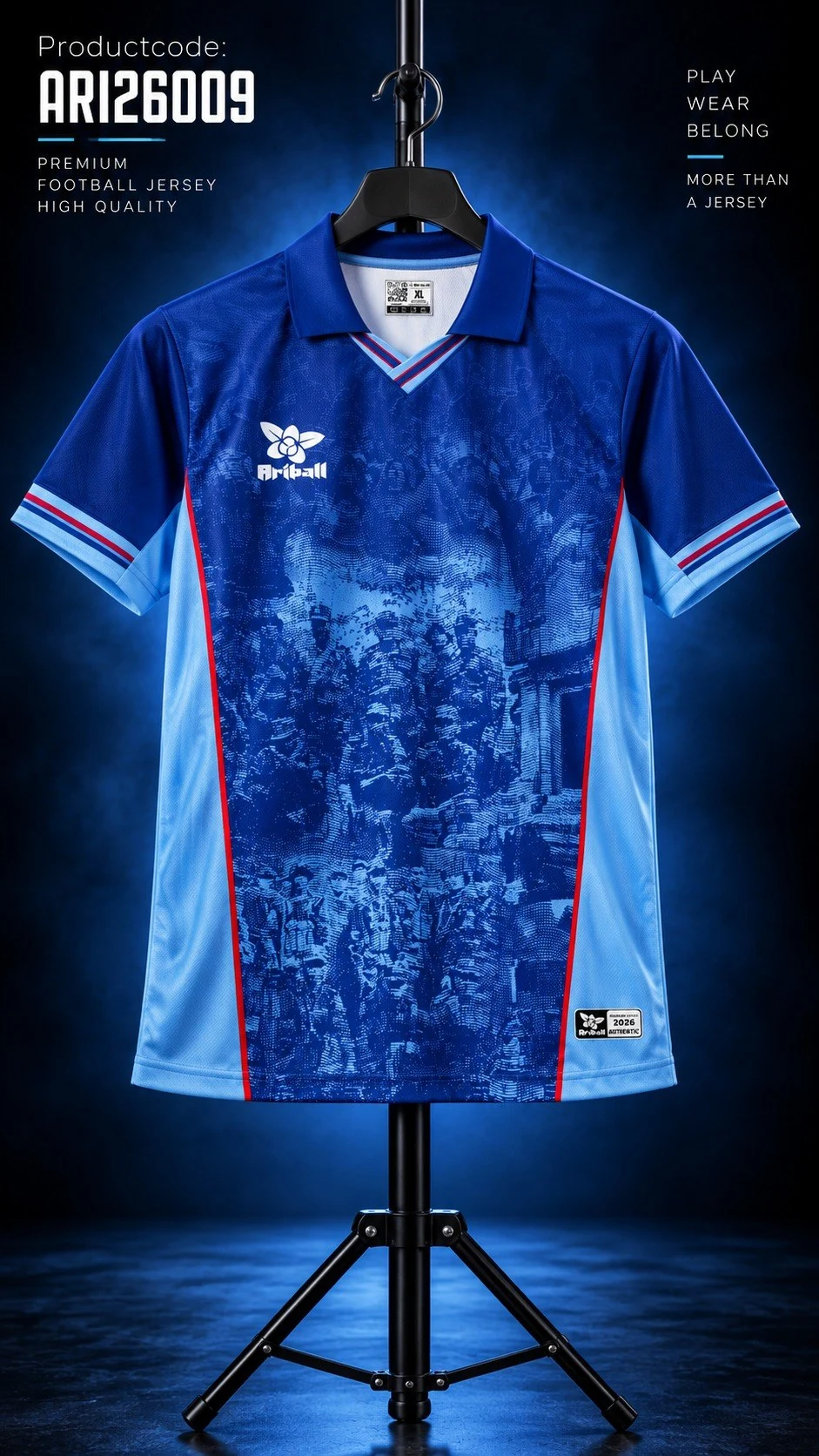 ARIBALL ARI26009 football jersey front