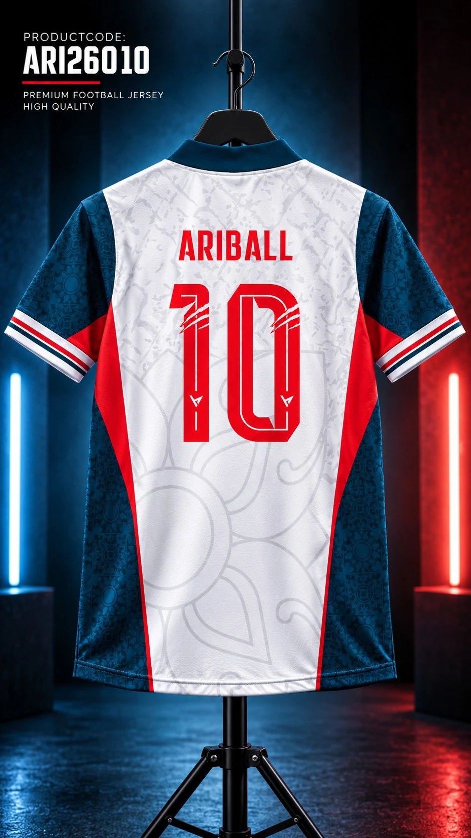 ARIBALL ARI26010 football jersey back
