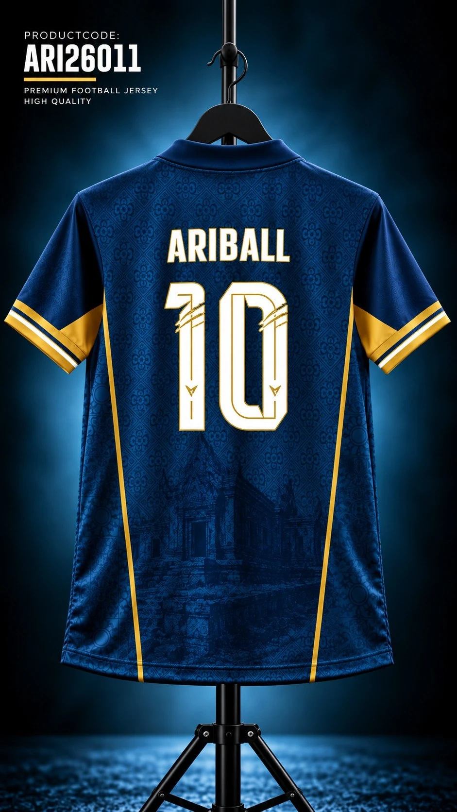 ARIBALL ARI26011 football jersey back
