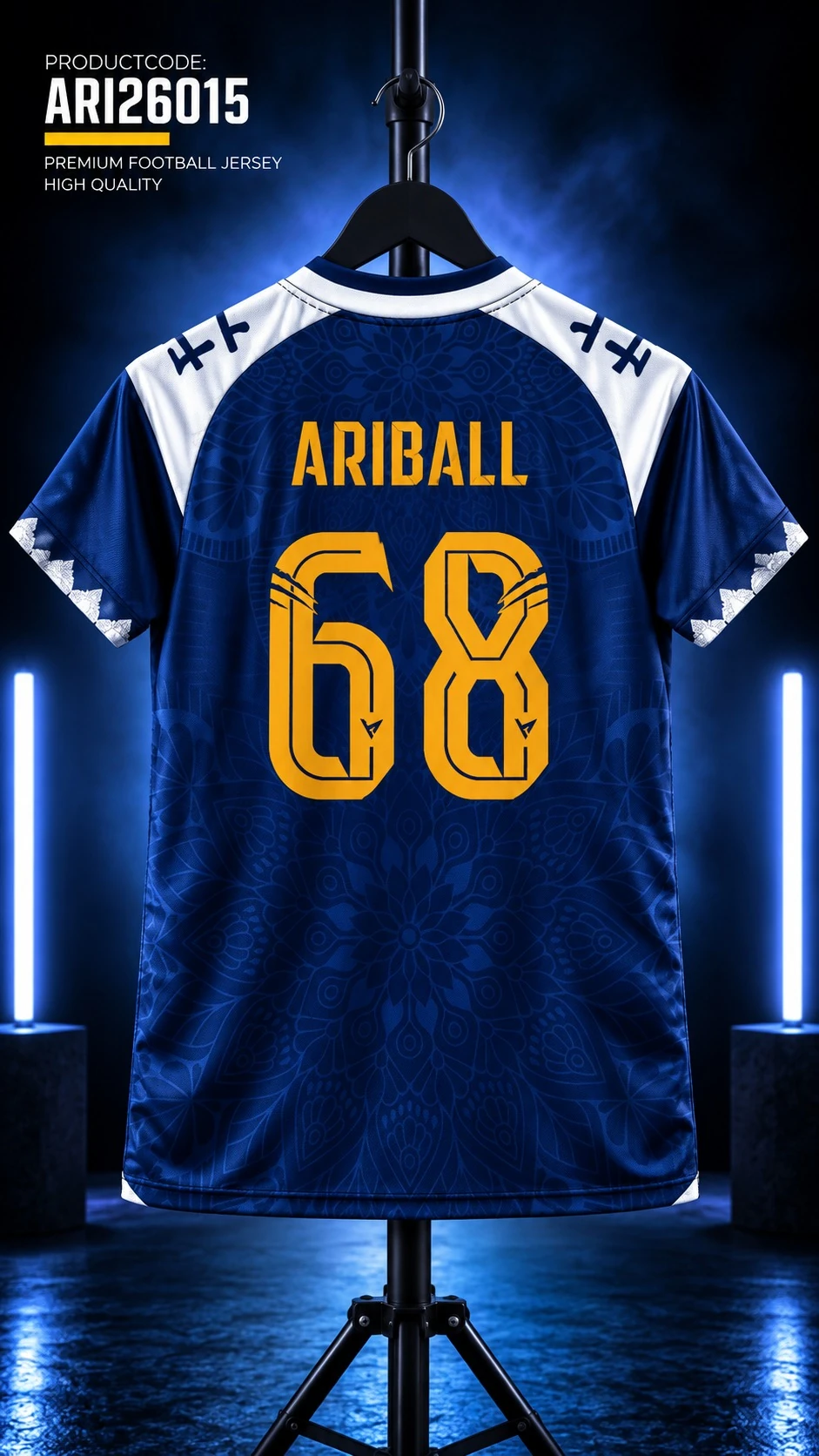 ARIBALL ARI26015 football jersey back